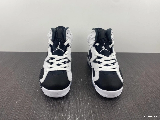 Retro Jordan 6 384664-101 Oreo 0807